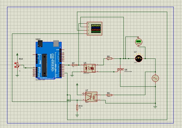 Circuito simulable en Proteus